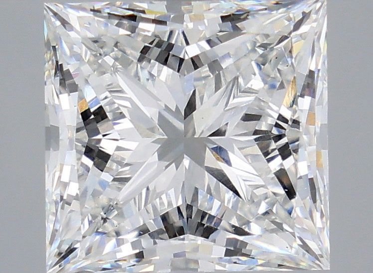 5.52 ct. princess Lab Grown Diamond front image