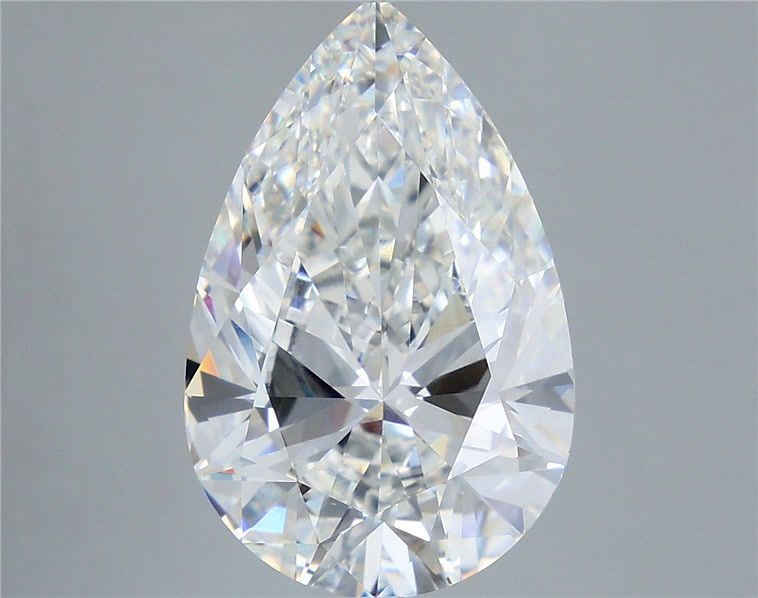8.01 ct. pear Lab Grown Diamond front image