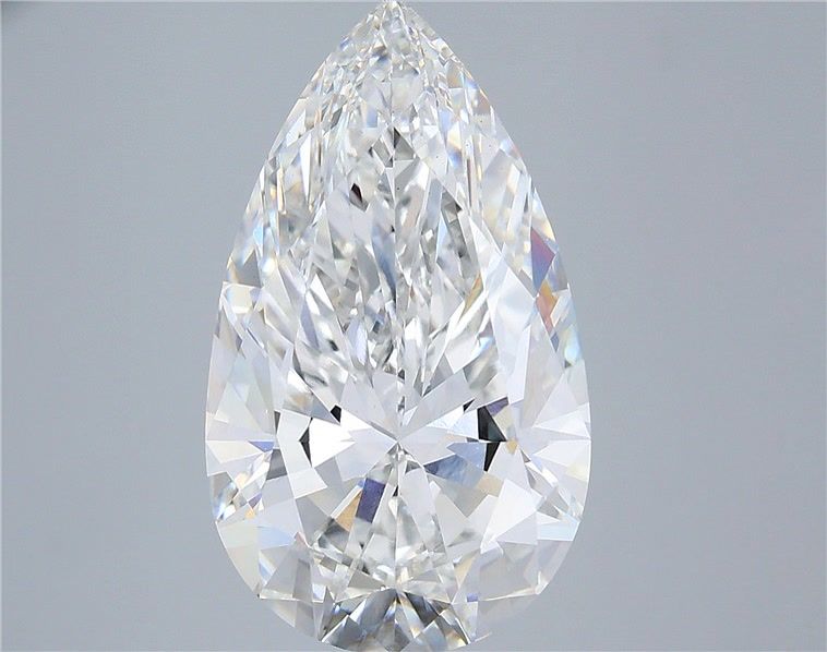 7.02 ct. pear Lab Grown Diamond front image