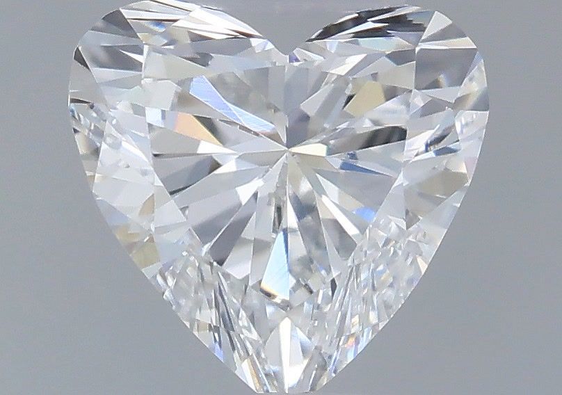 0.54 ct. heart Lab Grown Diamond front image