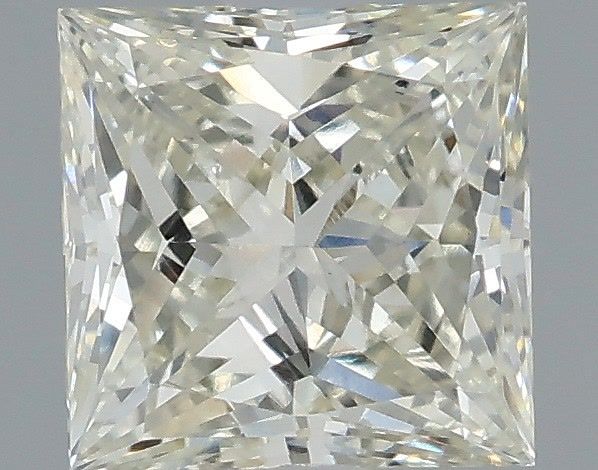 0.67 ct. princess Lab Grown Diamond front image