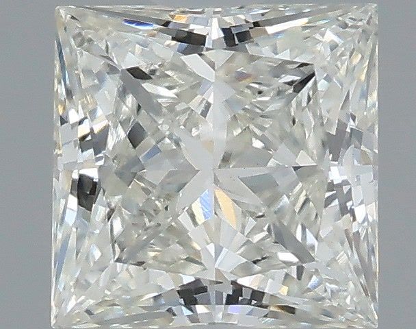 0.69 ct. princess Lab Grown Diamond front image