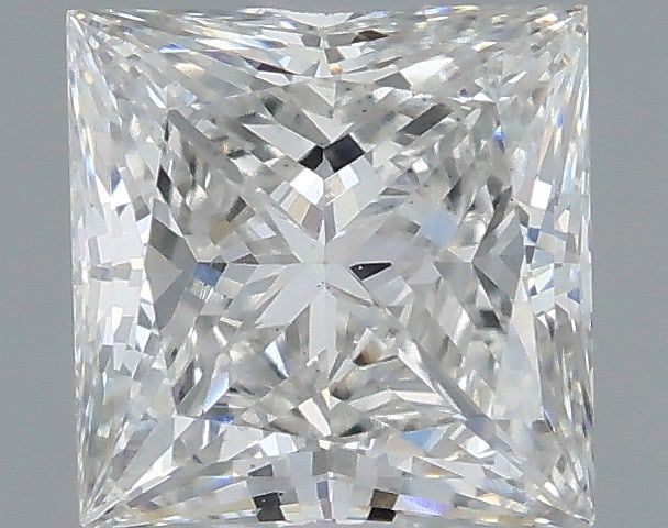 0.69 ct. princess Lab Grown Diamond front image