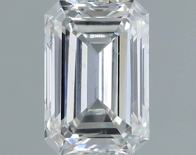 0.59 ct. emerald Lab Grown Diamond front image