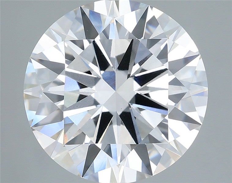 5.25 ct. round Lab Grown Diamond front image