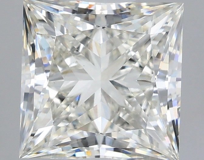 2.76 ct. princess Lab Grown Diamond front image