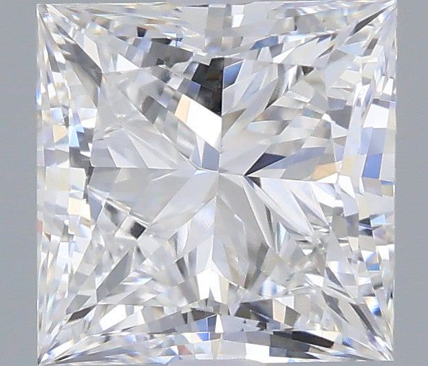 1.24 ct. princess Lab Grown Diamond front image