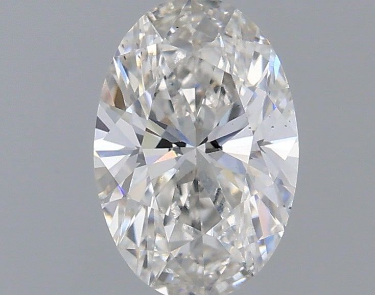 0.58 ct. oval Lab Grown Diamond front image