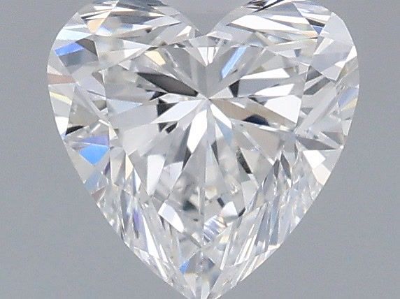 0.64 ct. heart Lab Grown Diamond front image