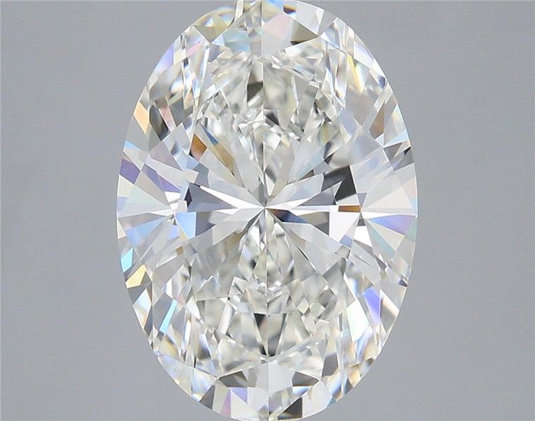 4.02 ct. oval Lab Grown Diamond front image
