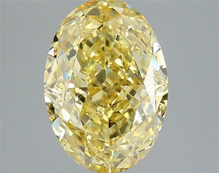 3.53 ct. oval Lab Grown Diamond front image