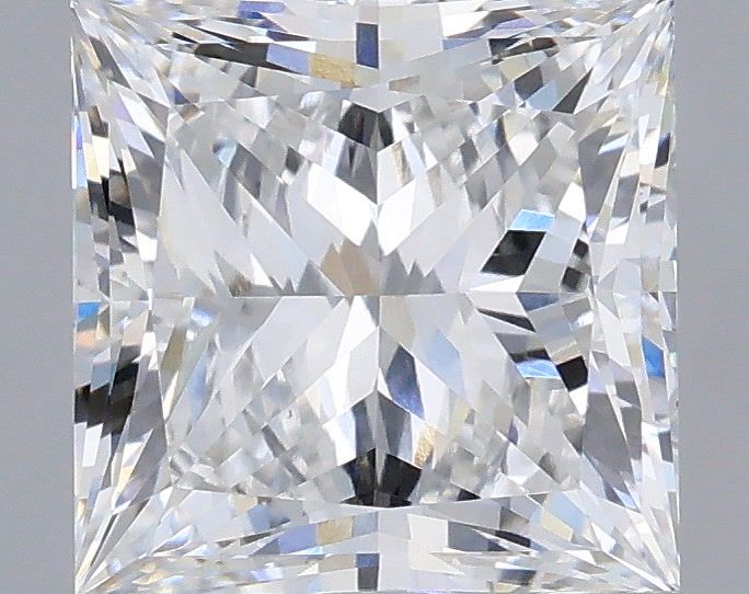 2.96 ct. princess Lab Grown Diamond front image