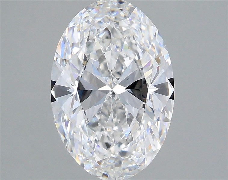 2.77 ct. oval Lab Grown Diamond front image