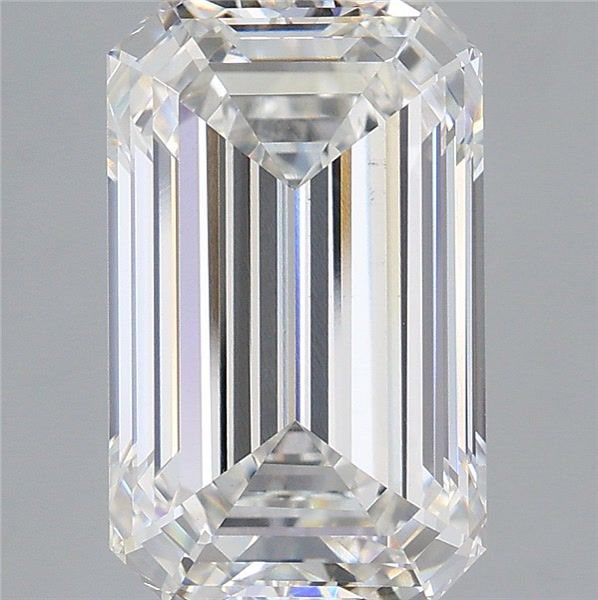 5.04 ct. emerald Lab Grown Diamond front image