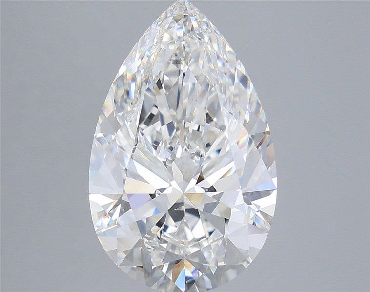 7.05 ct. pear Lab Grown Diamond front image