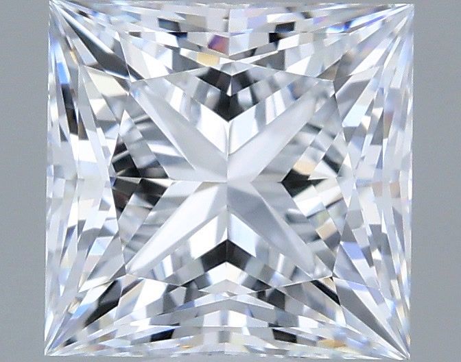 1.23 ct. princess Lab Grown Diamond front image