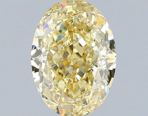 1.04 CT Fancy Intense Yellow OVAL