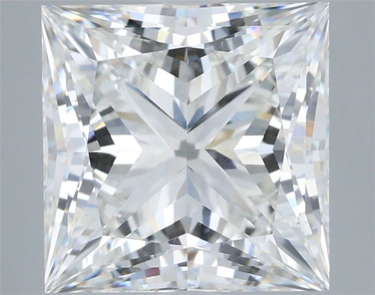 5.35 ct. princess Lab Grown Diamond front image