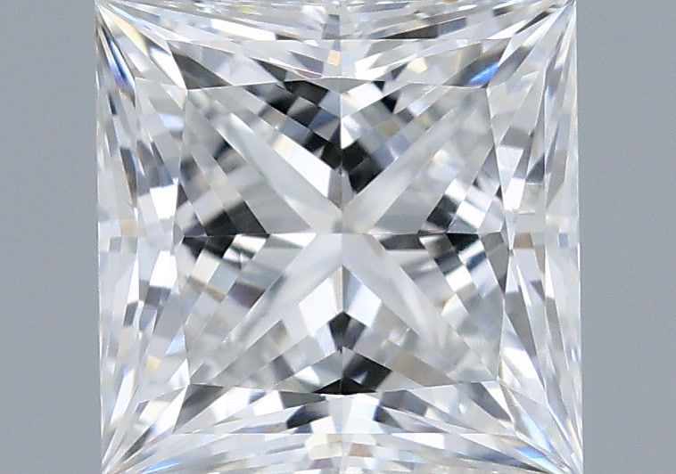 0.57 ct. princess Lab Grown Diamond front image