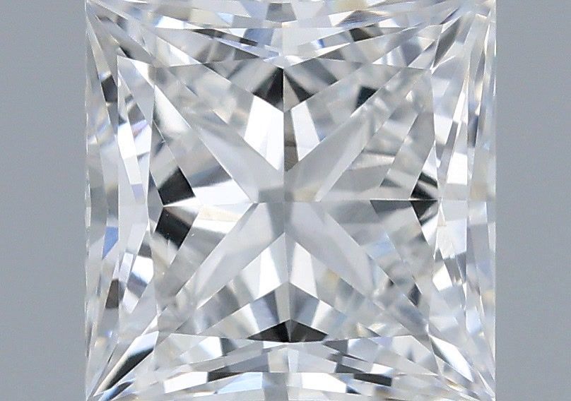 0.69 ct. princess Lab Grown Diamond front image