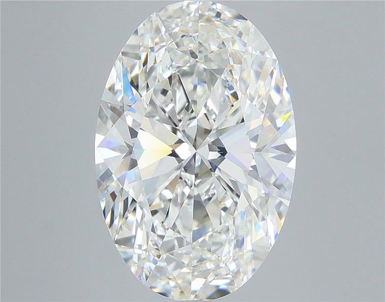 8.05 ct. oval Lab Grown Diamond front image