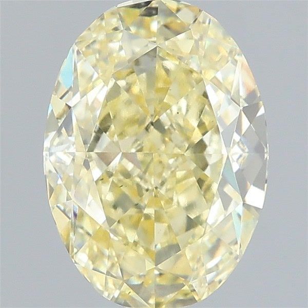 2.03 ct. oval Lab Grown Diamond front image