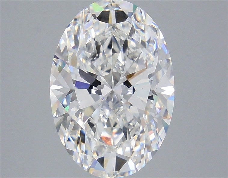 3.80 ct. oval Lab Grown Diamond front image