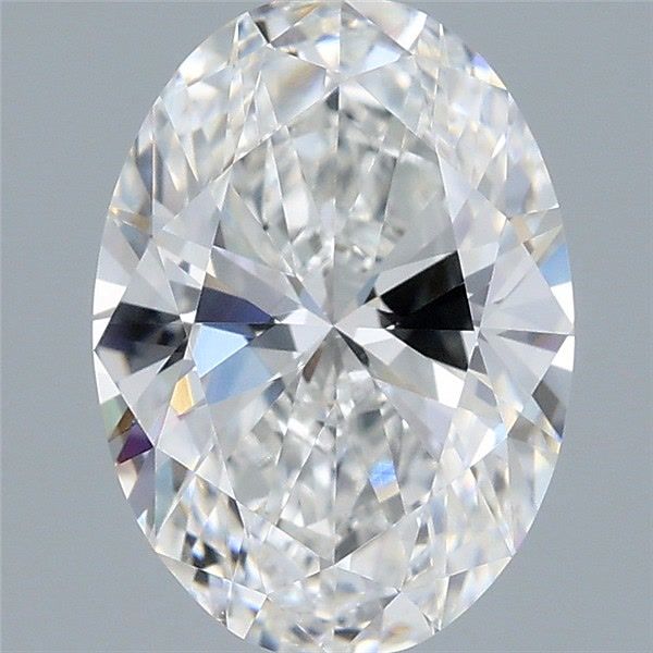 1.70 ct. oval Lab Grown Diamond front image