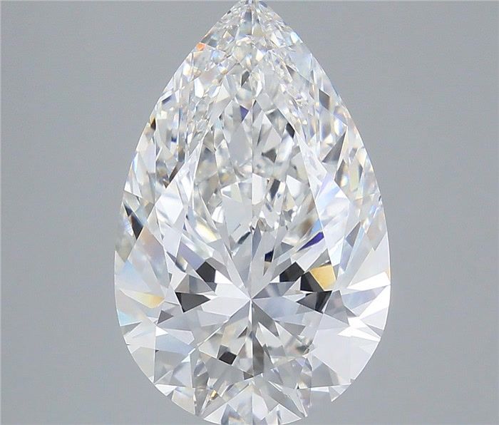 7.05 ct. pear Lab Grown Diamond front image