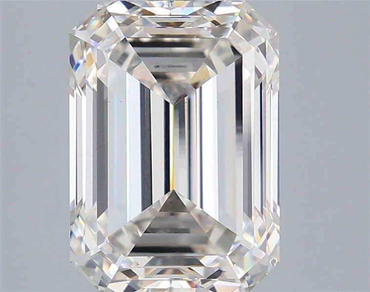 4.08 ct. emerald Lab Grown Diamond front image