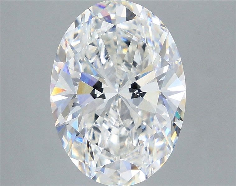 4.50 ct. oval Lab Grown Diamond front image