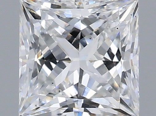 0.57 ct. princess Lab Grown Diamond front image