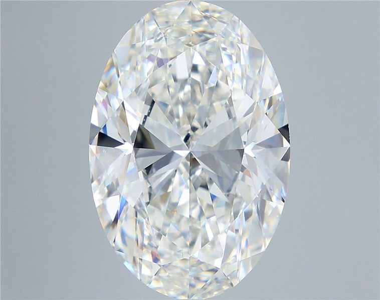 10.00 ct. oval Lab Grown Diamond front image