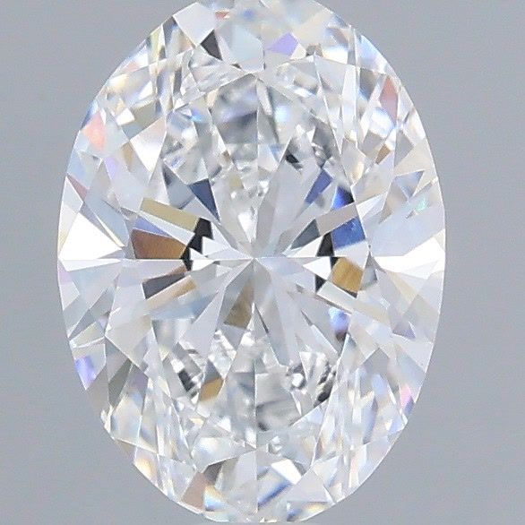 1.35 ct. oval Lab Grown Diamond front image
