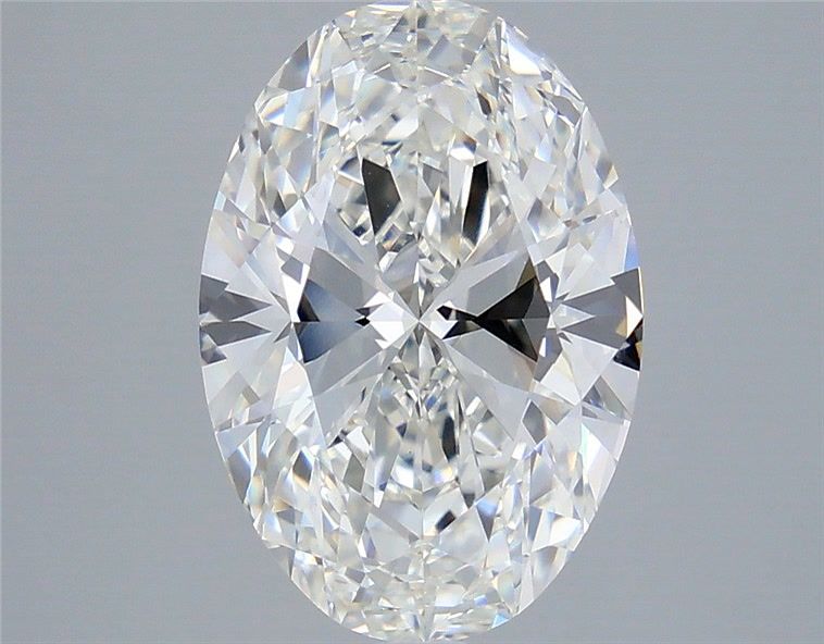 4.50 ct. oval Lab Grown Diamond front image