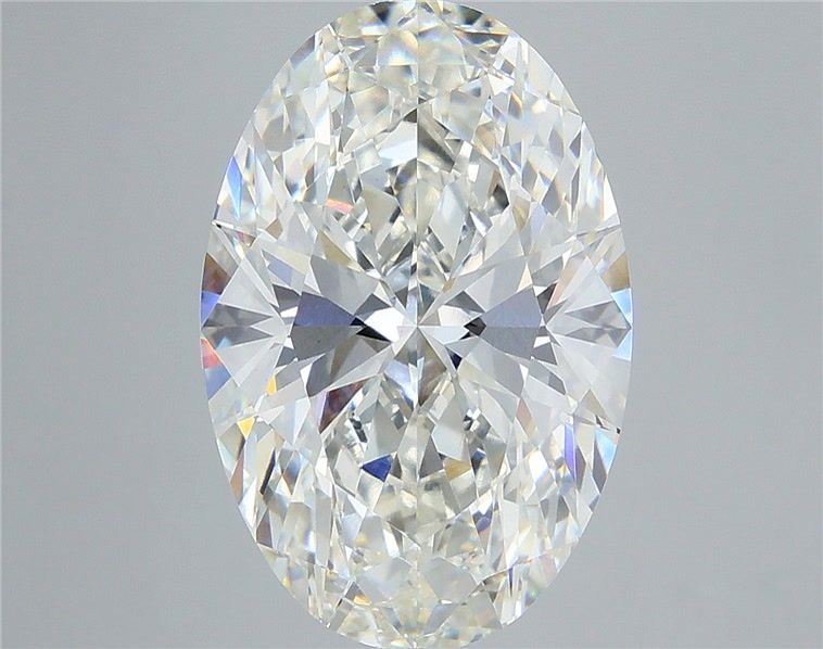 8.05 ct. oval Lab Grown Diamond front image
