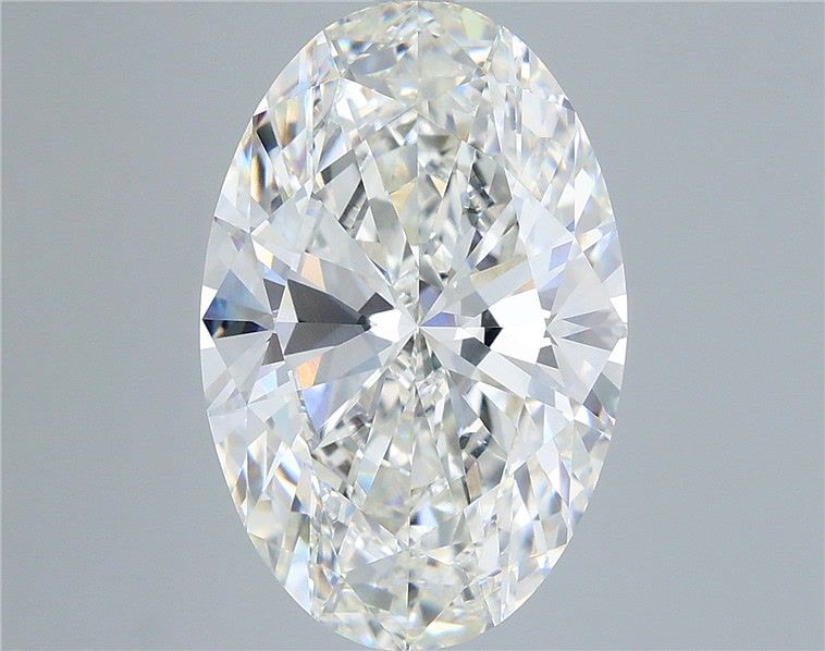 8.03 ct. oval Lab Grown Diamond front image
