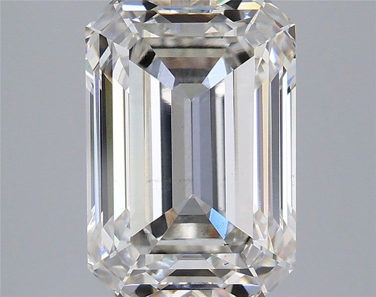 4.36 ct. emerald Lab Grown Diamond front image