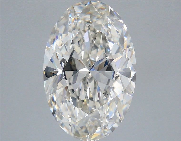 5.51 ct. oval Lab Grown Diamond front image