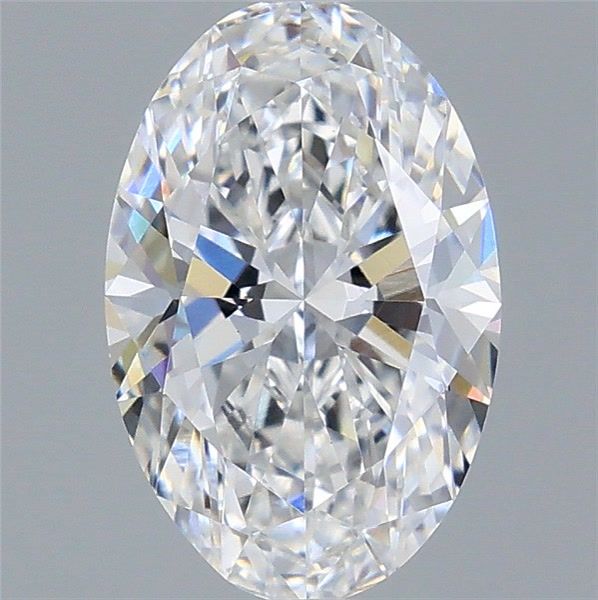 1.36 ct. oval Lab Grown Diamond front image