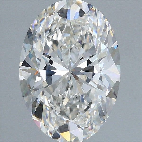 2.63 ct. oval Lab Grown Diamond front image