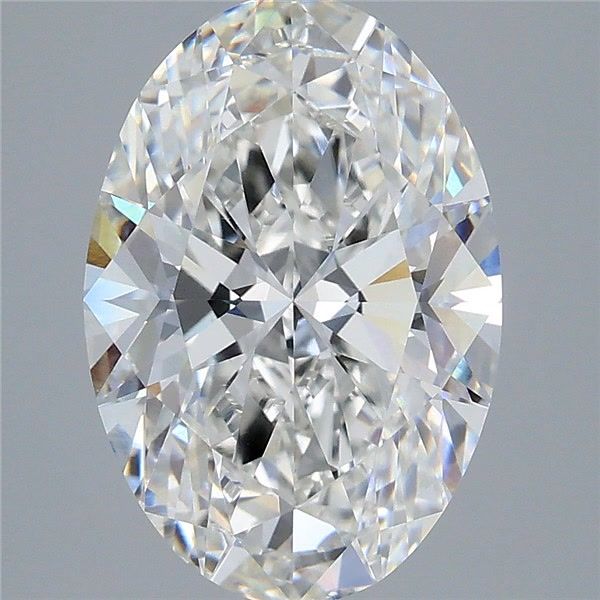 4.08 ct. oval Lab Grown Diamond front image