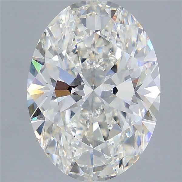 4.02 ct. oval Lab Grown Diamond front image