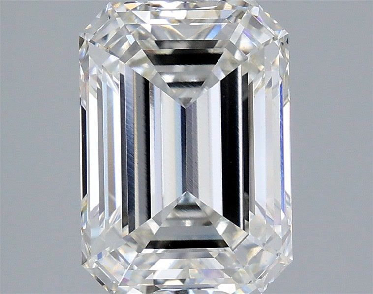 4.57 ct. emerald Lab Grown Diamond front image