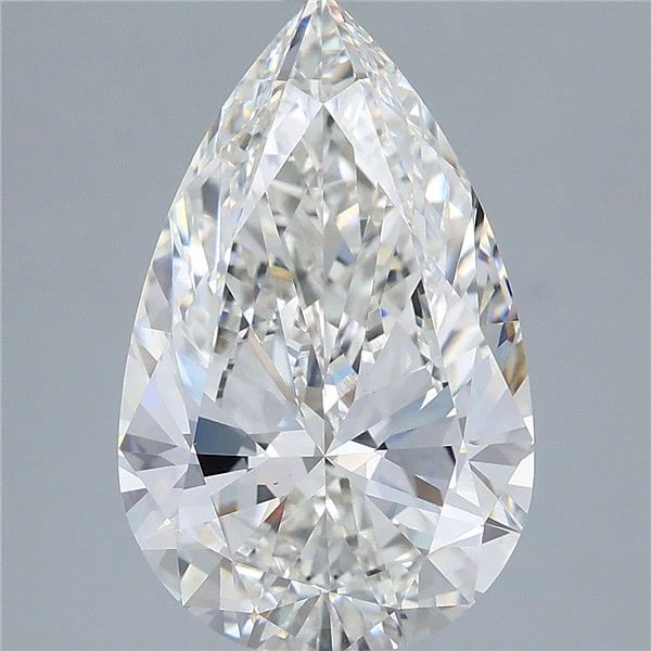 5.02 ct. pear Lab Grown Diamond front image