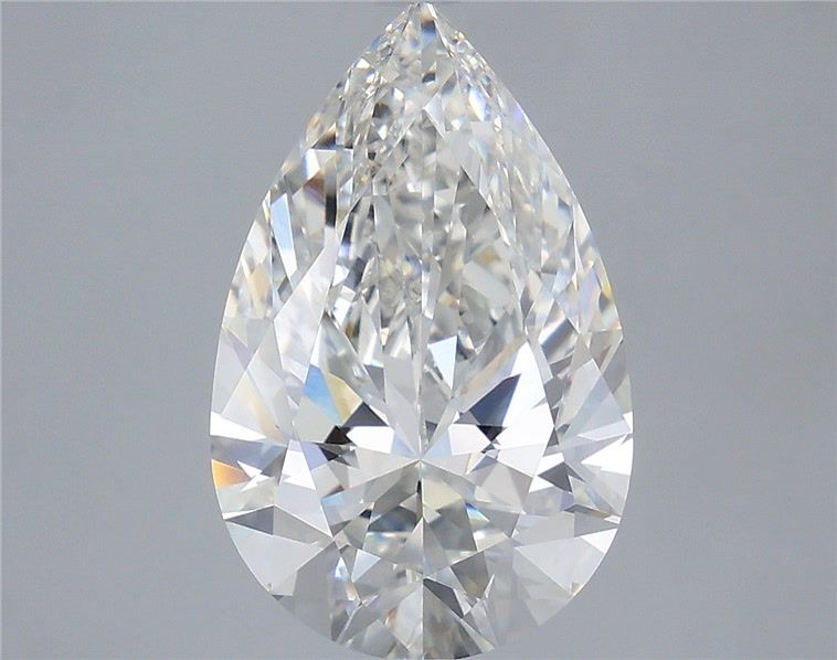 5.25 ct. pear Lab Grown Diamond front image