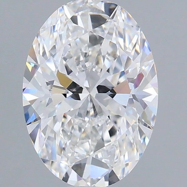 1.37 ct. oval Lab Grown Diamond front image