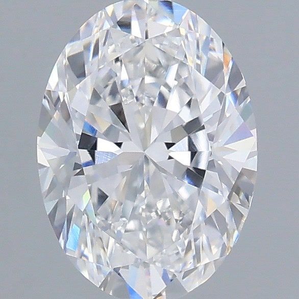 1.35 ct. oval Lab Grown Diamond front image