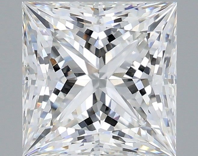 2.59 ct Princess diamond