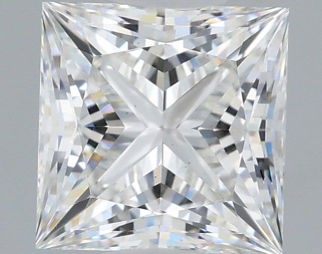 1.58 ct lab-grown Princess Diamond